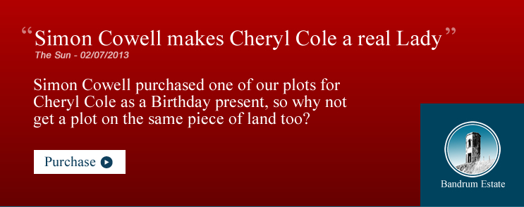 Purchase a Scottish Land Plot like Cheryl Cole